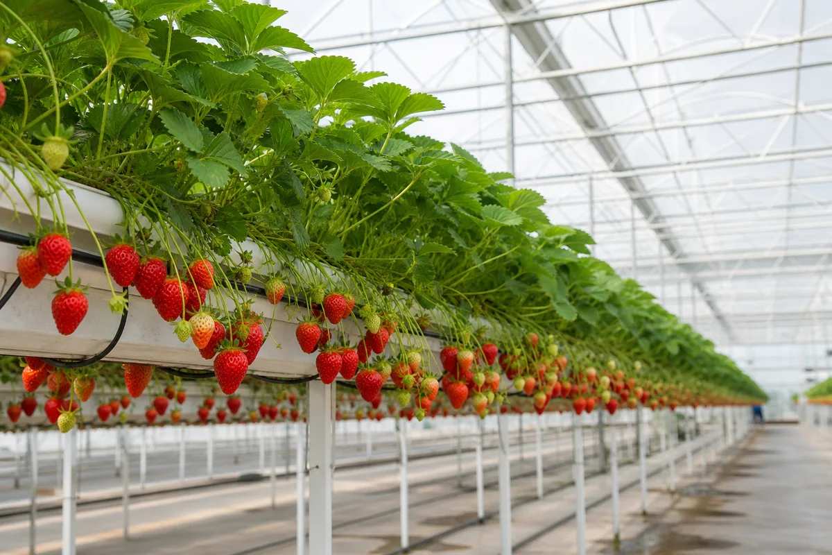 Fraise hors sol : principe, coûts et vraies limites